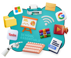 Цифровая база для школьника - КИБЕРшкола программирования для детей, компьютерные курсы для школьников, начинающих и подростков - KIBERone г. Новая Москва