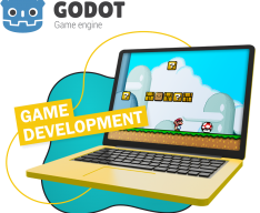 Godot.  Основа создания легендарных игр - КИБЕРшкола программирования для детей, компьютерные курсы для школьников, начинающих и подростков - KIBERone г. Новая Москва