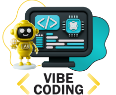 Vibe Coding & AI-инжиниринг - КИБЕРшкола программирования для детей, компьютерные курсы для школьников, начинающих и подростков - KIBERone г. Новая Москва