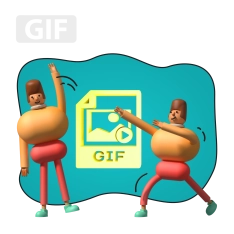 Gif-анимация - КИБЕРшкола программирования для детей, компьютерные курсы для школьников, начинающих и подростков - KIBERone г. Новая Москва