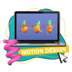 Motion Дизайн - КИБЕРшкола программирования для детей, компьютерные курсы для школьников, начинающих и подростков - KIBERone г. Новая Москва