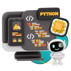 Мой первый сайт с мозгами: Python + AI - КИБЕРшкола программирования для детей, компьютерные курсы для школьников, начинающих и подростков - KIBERone г. Новая Москва