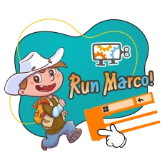 Квест – кодинг Run Marco! Учимся думать, как разработчик - КИБЕРшкола программирования для детей, компьютерные курсы для школьников, начинающих и подростков - KIBERone г. Новая Москва