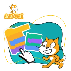 Scratch. Продвинутый уровень – создаём игры, как маленькие разработчики! - КИБЕРшкола программирования для детей, компьютерные курсы для школьников, начинающих и подростков - KIBERone г. Новая Москва