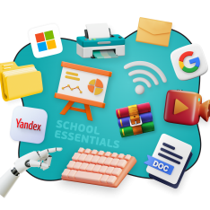 Цифровая база для школьника - КИБЕРшкола программирования для детей, компьютерные курсы для школьников, начинающих и подростков - KIBERone г. Новая Москва