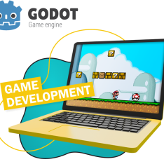 Godot.  Основа создания легендарных игр - КИБЕРшкола программирования для детей, компьютерные курсы для школьников, начинающих и подростков - KIBERone г. Новая Москва