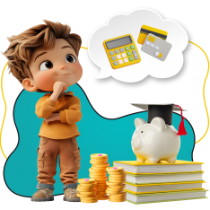 Финансовый интеллект вместе KIBERone - КИБЕРшкола программирования для детей, компьютерные курсы для школьников, начинающих и подростков - KIBERone г. Новая Москва