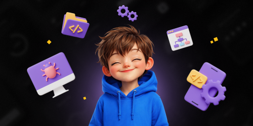 Идеальный сайт с нуля: код, дизайн и AI-помощник - КИБЕРшкола программирования для детей, компьютерные курсы для школьников, начинающих и подростков - KIBERone г. Новая Москва